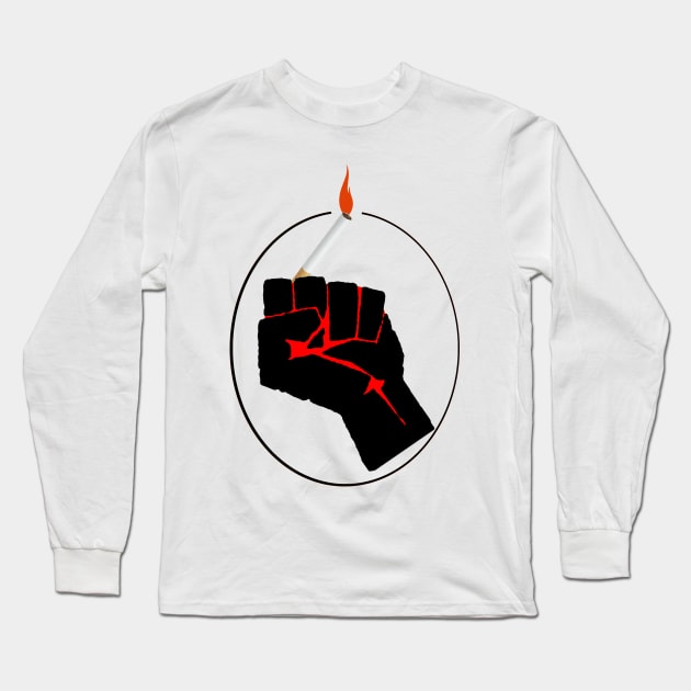 Revolutionary Cigarette Break Long Sleeve T-Shirt by neememes